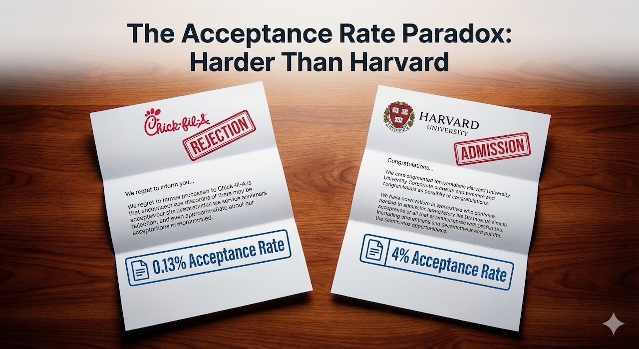 The Acceptance Rate Paradox